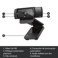 Miniatura 7 de CAMARA WEBCAM LOGITECH HD PRO C920