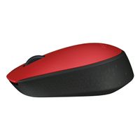 Miniatura 2 de RATON LOGITECH INALAMBRICO M171 ROJO/NEGRO