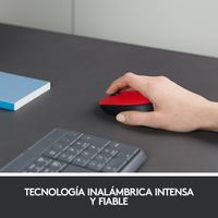 Miniatura 9 de RATON LOGITECH INALAMBRICO M171 ROJO/NEGRO