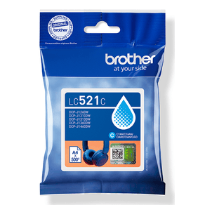 Brother-Cartucho-LC521C-Cian