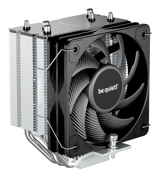 be quiet! Ventilador Pure Rock Slim 3 10 cm Plata