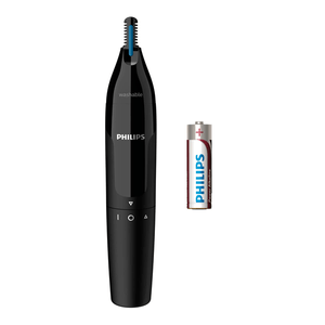 CORTAPELO-NASAL---OREJAS-PHILIPS-NT1650-16-IMPERMEABLE-COLOR-NEGRO-PILA-AA