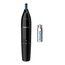 CORTAPELO-NASAL---OREJAS-PHILIPS-NT1650-16-IMPERMEABLE-COLOR-NEGRO-PILA-AA