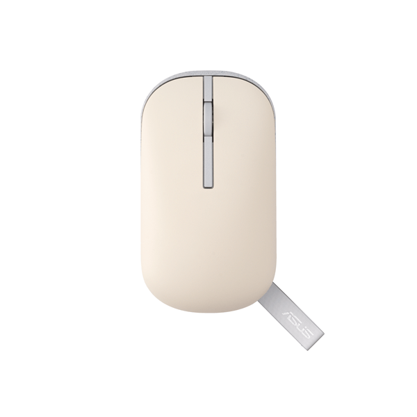 ASUS MARSHMALLOW MOUSE MD100 RATON OFICINA AMBIDEXTRO RF WIRELESS + BLUETOOTH OPTICO 1600 DPI