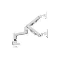 Miniatura 3 de 17 -35  Heavy-Duty Dual Monitor Desk Mount Bracket  White