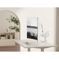 Miniatura 8 de 17 -35  Heavy-Duty Dual Monitor Desk Mount Bracket  White