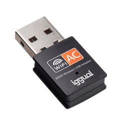 iggual Adaptador USB Wifi 600 Mbps dual 2.4G/5G