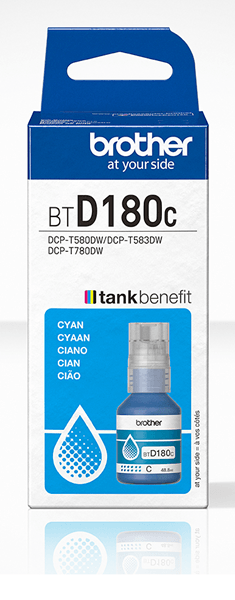 Brother Botella BTD180C Cian