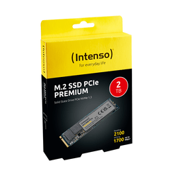 INTENSO  Premium  SSD 2000GB M.2  2100MB/s PCI Express 3.0 NVMe
