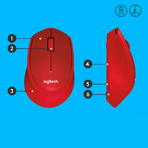 RATON-LOGITECH-M330-SILENT-PLUS-ROJO