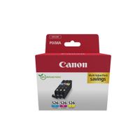 Miniatura 2 de CANON Pack 3 colores CLI526CMY MULTI ECOPACK carton