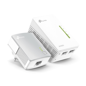HOMEPLUG-WIFI-TP-LINK-TL-WPA4220KIT-300MB-AV600-CON-2-PUERTOS-ETHERNET-KIT-COMPUESTO-DE-UN-TL-WPA4220-Y-UN-TL-PA4010