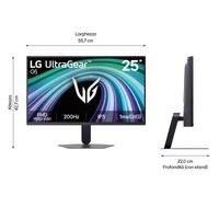 Miniatura 8 de LG 25G523B-B Monitor 24.4 FHD IPS 200Hz 1ms HDMI