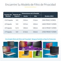 Miniatura 13 de Filtro de Privacidad 16:9 para Monitor de 27  - Colgante