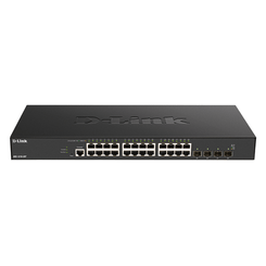 SWITCH GESTIONABLE L2 D-LINK DXS-1210-28T 24P 10G + 4P 10/25G SFP28 RACK