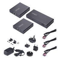 Miniatura 4 de Extensor Divisor 2 Puertos HDMI 4K por Cable CAT6 Ethernet