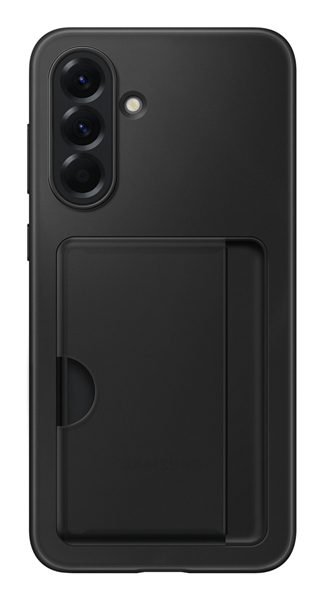 Funda tarjetero negra para Samsung A56