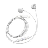 Miniatura 4 de AURICULARES  NETWAY ENERGY TIPO C BLANCO