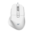 Raton Netway ME360 USB Ergonómico Vertical  Blanco