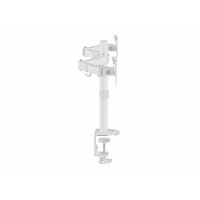 Miniatura 3 de SOPORTE DE MESA EQUIP 650167 PARA 2 PANTALLAS 17"-32" BRAZO INCLINABLE Y GIRATORIO 360 COLOR BLANCO
