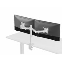 Miniatura 5 de SOPORTE DE MESA EQUIP 650167 PARA 2 PANTALLAS 17"-32" BRAZO INCLINABLE Y GIRATORIO 360 COLOR BLANCO