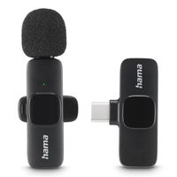 Miniatura 2 de MICROFONO HAMA SMART WIRELESS GADGET USB-C CANCELACION RUIDO IA PATRON OMNIDIRECCIONAL PINZA NEGRO