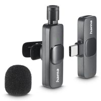 Miniatura 5 de MICROFONO HAMA SMART WIRELESS GADGET USB-C CANCELACION RUIDO IA PATRON OMNIDIRECCIONAL PINZA NEGRO