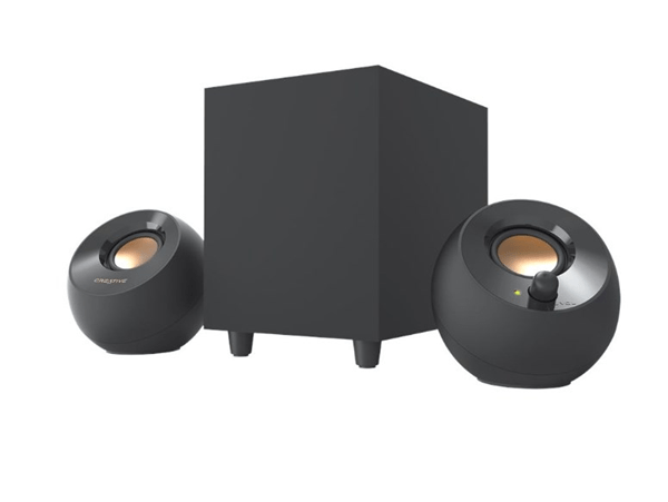ALTAVOCES CREATIVE PEBBLE PLUS 2.1 USB NEGRO
