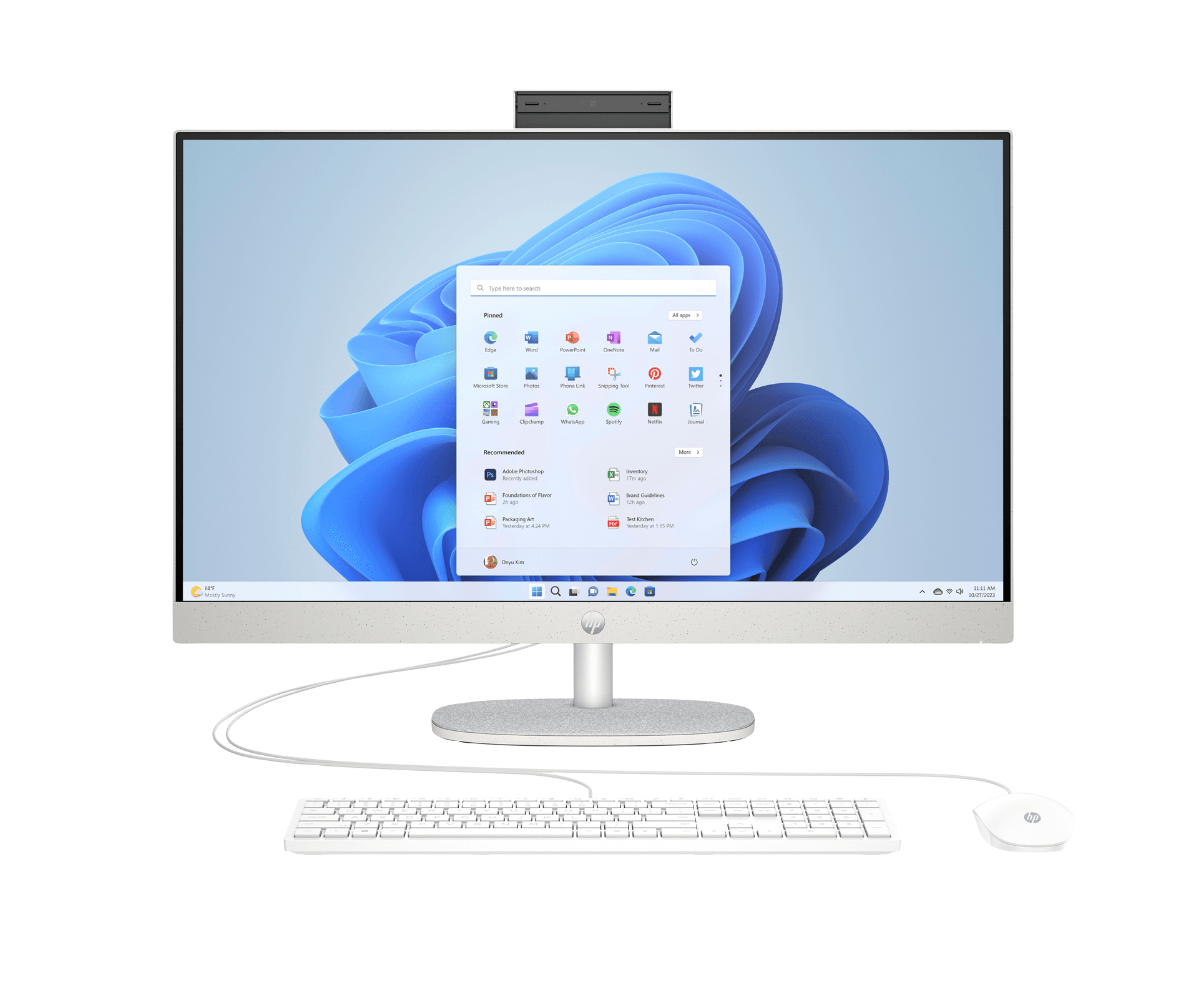 PC AIO HP OMNISTUDIO 27-CR0129