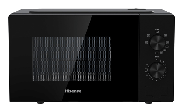 HORNO MICROONDAS CON GRILL HISENSE H20MOBP1G 20 LITROS NEGRO