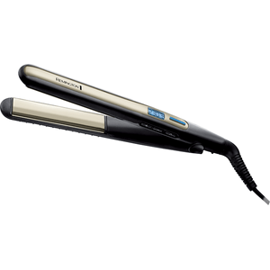 PLANCHA-DE-PELO-REMINGTON-SLEEK-CURL-PANTALLA-DIGITAL-150-230ºC-CABLE-GIRATORIO-PLACAS-110mm