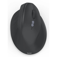 Miniatura 1 de MOUSE HAMA WIRELESS EWM-500R ERGONOMIC 2.4 GHz NANO-USB 7 BOTONES 1800 DPI NEGRO