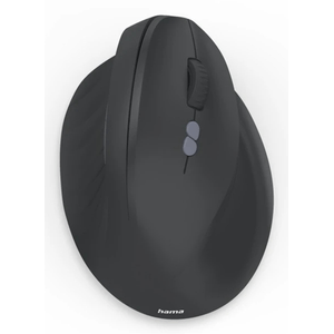 MOUSE-HAMA-WIRELESS-EWM-500R-ERGONOMIC-2.4-GHz-NANO-USB-7-BOTONES-1800-DPI-NEGRO