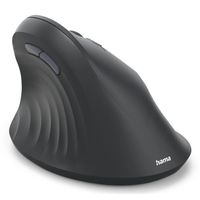 Miniatura 4 de MOUSE HAMA WIRELESS EWM-500R ERGONOMIC 2.4 GHz NANO-USB 7 BOTONES 1800 DPI NEGRO