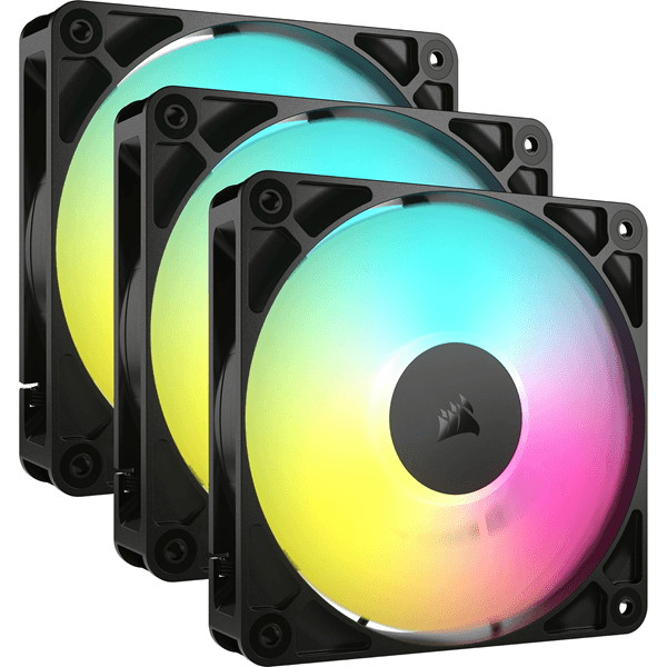 VENTILADOR CAJA CORSAIR RS ARGB Series 120 120mm ARGB Fan Triple Pack CO-9050181-WW