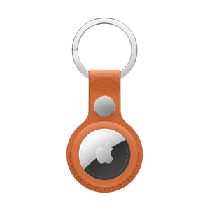 AirTag-FineWoven-Key-Ring---Fox-Orange