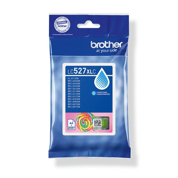 TINTA BROTHER LC527XLC CIAN