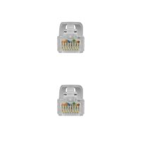 Miniatura 4 de NANOCABLE Cable Red Latiguillo RJ45 LSZH CAT.6A UTP AWG24, Gris, 30 cm, 0,3 m, Cat6a, U/UTP (UTP), RJ-45, RJ-45, Gris