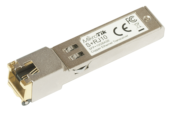 Mikrotik S+RJ10 Modulo SFP+ 10GB 200m