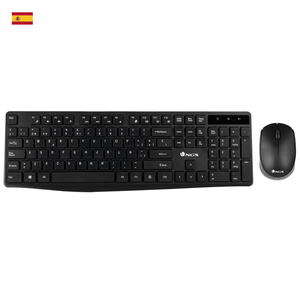 COMBO TECLADO/RATON NGS ALLURE INALAMBRICO NEGRO