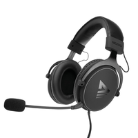 Miniatura 1 de Savio NEXUS Auriculares Al  mbrico Casco Juego Negro