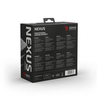 Miniatura 15 de Savio NEXUS Auriculares Al  mbrico Casco Juego Negro