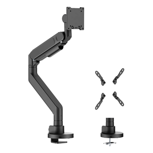 AISENS-Soporte-de-mesa-pro-contrapeso-giratorio-e-inclinable-para-monitor-TV-27kg--3-pivotes--1-brazo--de-24-57--Negro