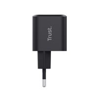 Miniatura 8 de CARGADOR USB GAN TRUST MAXO 65W PD 1XUSB-C ULTRA SMALL INCLUYE CABLE USB-C 2M NEGRO