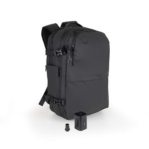 MOCHILA-VIAJE-TOOQ-TQBP-V101-BK-PORTATIL-17--COMPRESION-VACIO-BOMBA-AIRE-30-55L-NEGRA