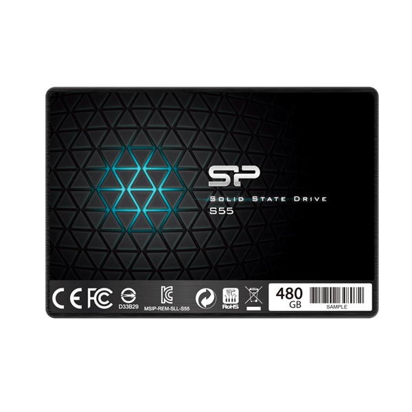 SILICON POWER Slim S55 SSD 480GB 2.5" 6Gbit/s Serial ATA III