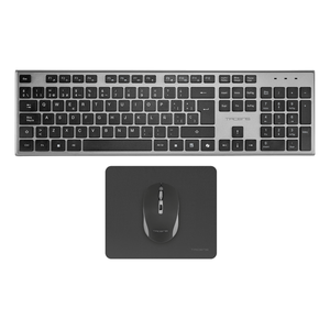 Tacens 3EN1 Teclado+Ratón+Alfom Inalámbrico Negro