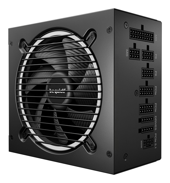 fuente alimentacion 1000w be quiet pure power 13 m  1000w 80 plus gold fully-modular negro