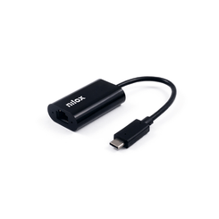 CABLE ADAPTADOR NILOX TIPO C A ETHERNET MACHO HEMBRA