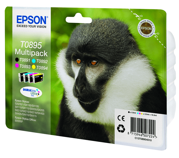 CARTUCHO EPSON MULTIPACK T0895